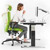Siège de bureau prévention TMS