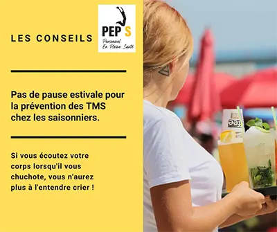 Atelier TMS : comment sensibiliser les salariés saisonniers aux risques musculosquelettiques ?
