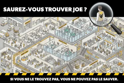Où est Joe ? Un jeu pour rappeler qu&rsquo;en cas d&rsquo;alerte, retrouver un travailleur isolé est une course contre la montre