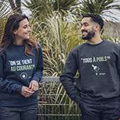 Sweat de travail recyclé