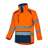 Parka écoresponsable haute visibilité