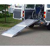 Rampe de chargement en aluminium