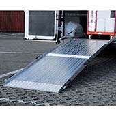 Rampe de chargement en aluminium