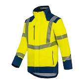 Veste de pluie haute visibilité