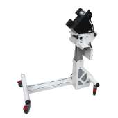 Bâti ergonomique inclinable pour machine canon