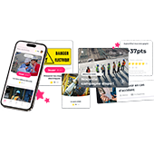 Solution de mobile learning pour la prévention des risques professionnels