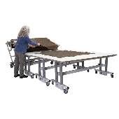 Chevalet support de peaux