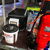 Remorque pour carottages