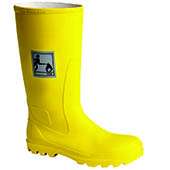 Bottes pompier résistantes aux produits chimiques