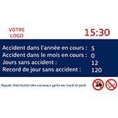 Le compteur d'accidents