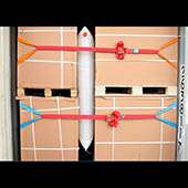 Filet de blocage pour chargement en conteneur