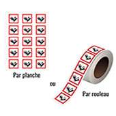 Pictogramme SGH09 Danger pour le milieu aquatique