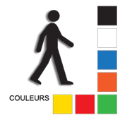 Marquage au sol adhésif – Silhouette bonhomme