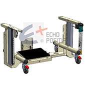 Bâti ergonomique pour machine de type plate